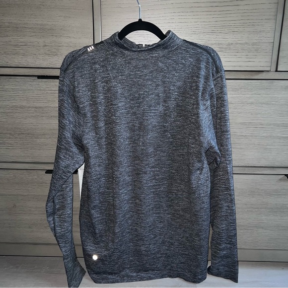 NWT Lululemon Mens Metal Vent Tech Midweight 1/2 Zip RQXY GREY SIZE M - Picture 3 of 3